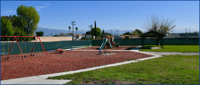 Outside playground